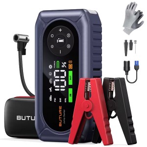 Бустер стартово устройство + компресор BUTURE BC02 12V 5500A  за акумулатори