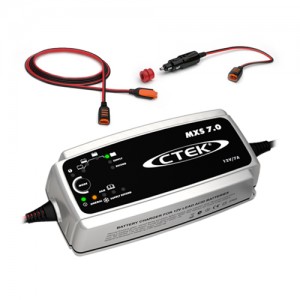Зарядно CTEK MXS 7.0 12V / 7.0A + Кабел + конектор за запалка